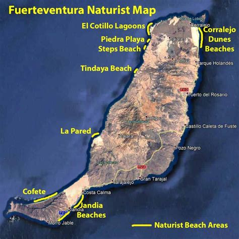 Fuerteventura Gay Map 2025